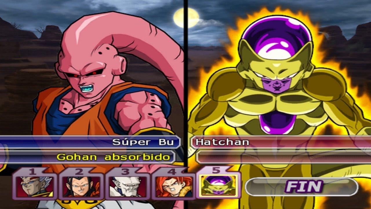 Dragon Ball Z Budokai Tenkaichi 3 - 1 VS 5 Súper Bu (Gohan Absorbido) La Amenaza Persistente (1080p)
