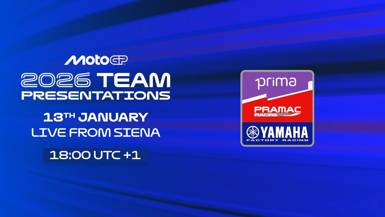 Prima Pramac Yamaha | 2026 MotoGP Team Presentations Live Show