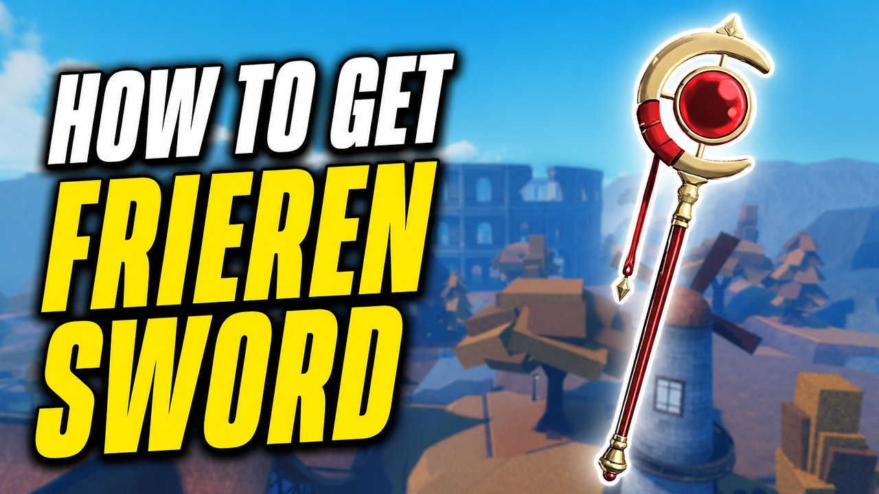 How to GET FRIEREN SWORD & MASTERY in LINEAGE PIECE Roblox