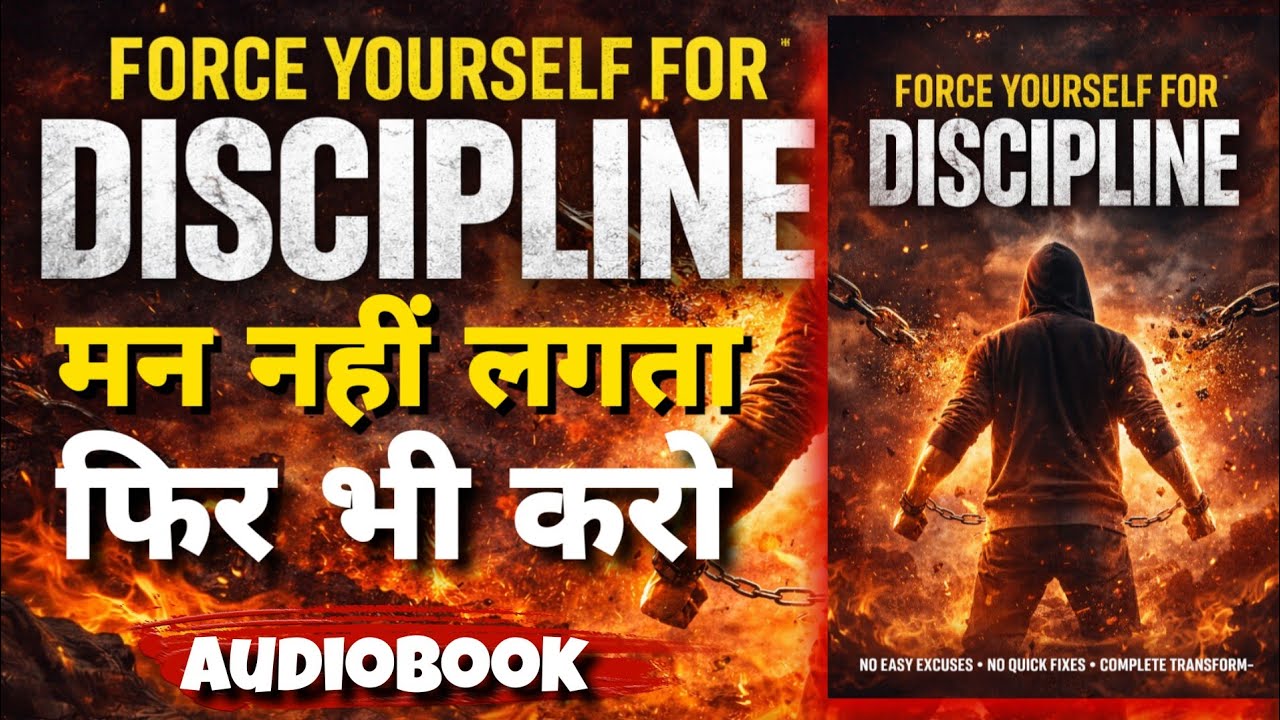 Push Yourself To Be Disciplined Audiobook Summary ll Listen And Change Your Life 