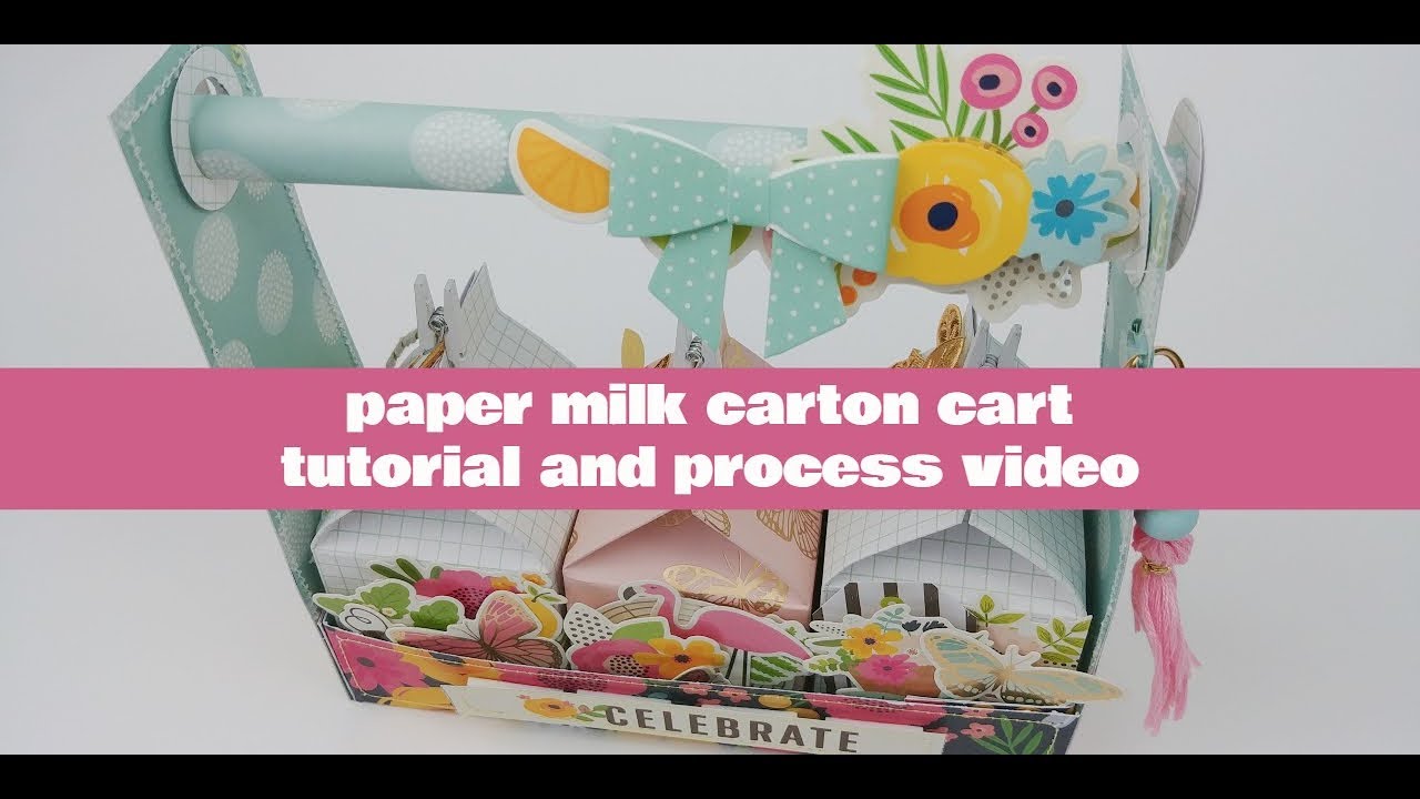 Milk Carton Cart | Tutorial