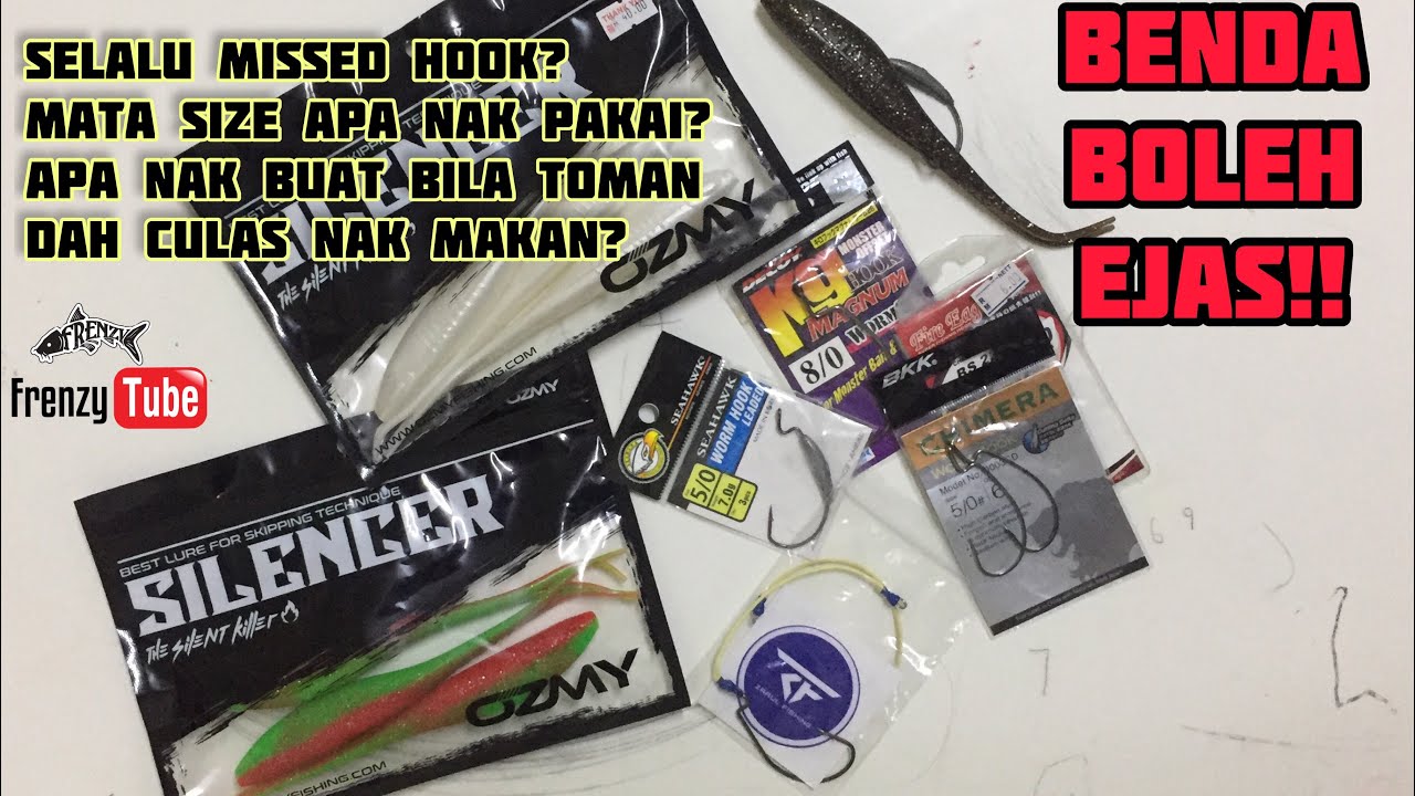 Sharing Tips Cara Aku Guna Silencer Ozmy Untuk Casting Toman/Haruan | Curado DC