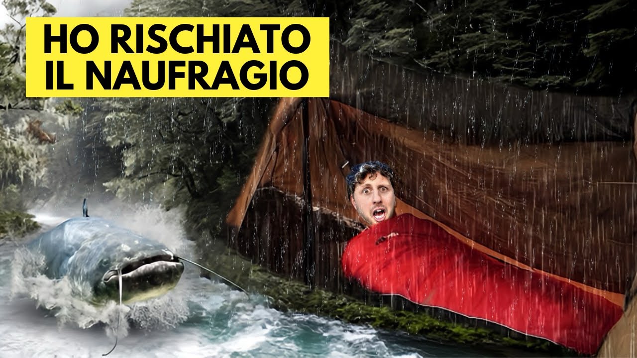 VADO A CACCIA DI MOSTRI PER 24H IN UN FIUME E CATTURO..
