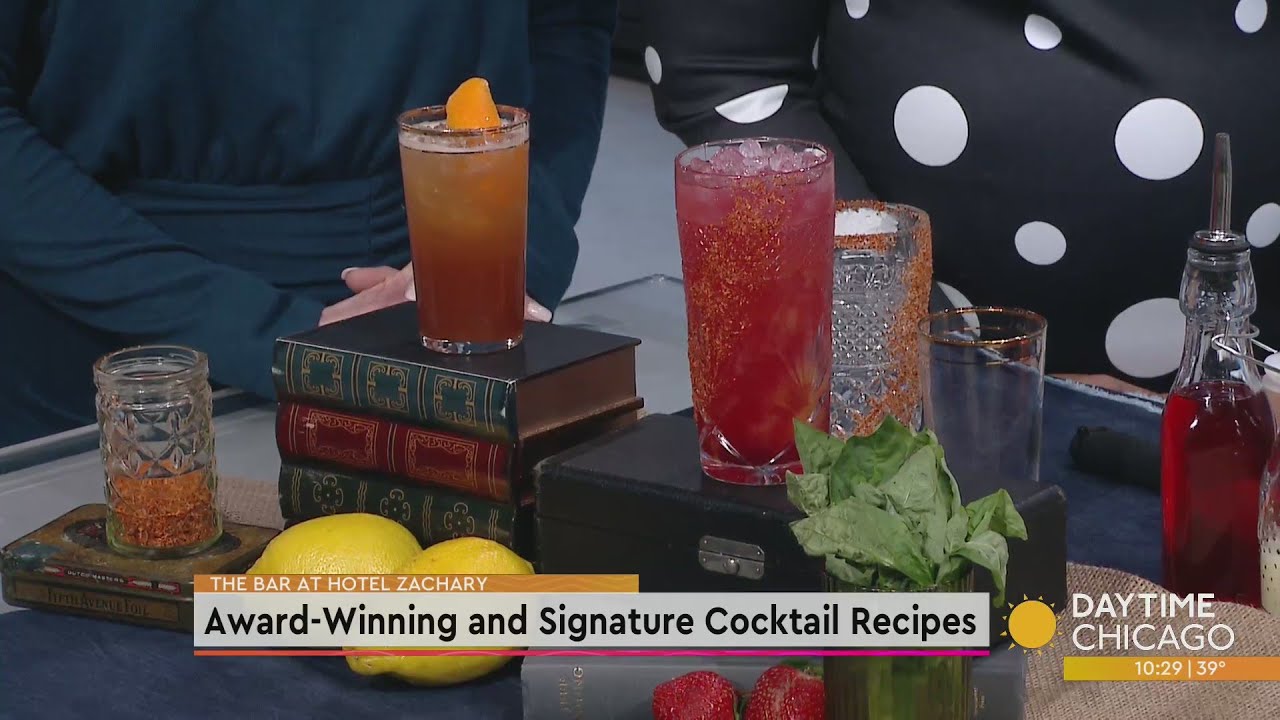 Award-Winning and Signature Cocktail Recipes