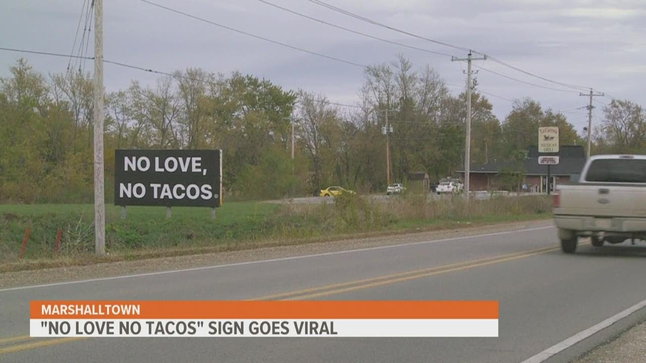 No love, no tacos: how a Marshalltown restaurant spread a national message of unity