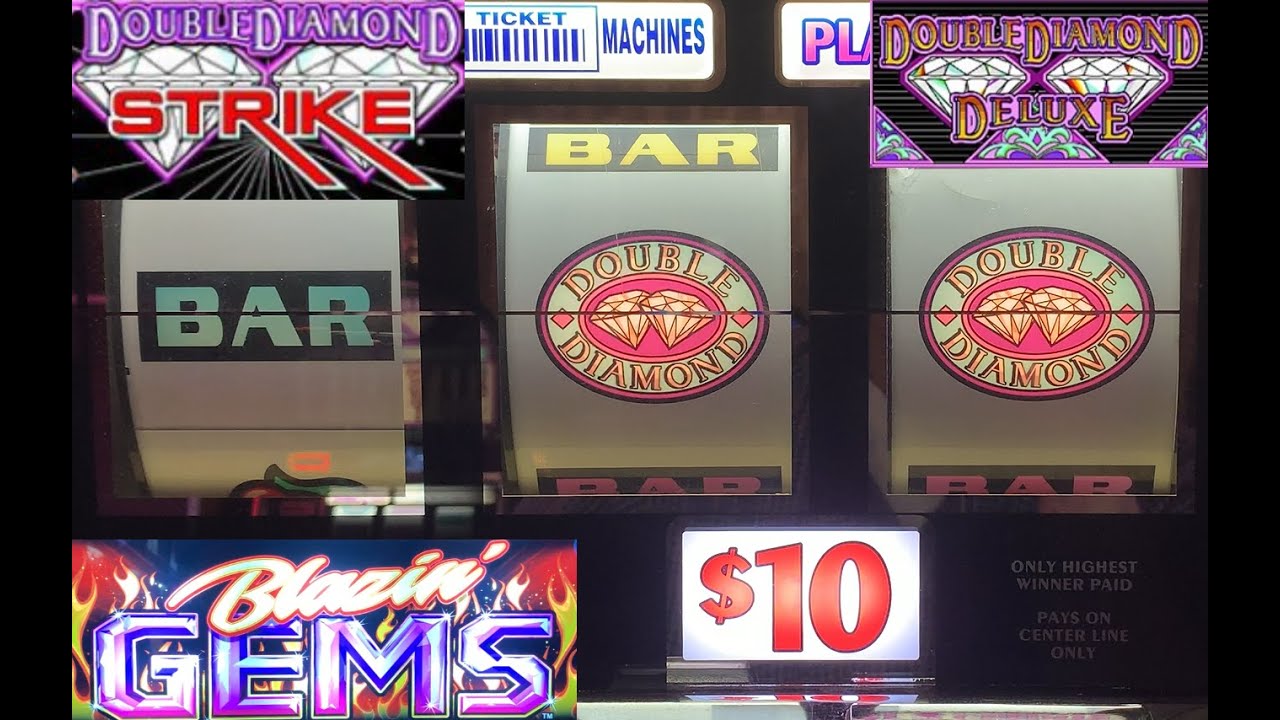 HIGH LIMIT SLOTS! TRIPLE DOUBLE DIAMOND + DOUBLE DIAMOND STRIKE + BLAZIN GEMS + DELUXE SLOT PLAY!