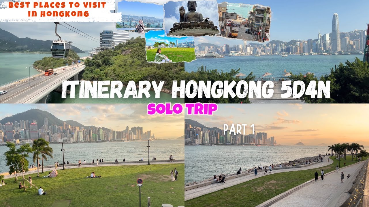ITINERARY HONGKONG 5D4N | SOLO TRIP HONGKONG-WISATA HONGKONG | THE PEAK TRAM-NGONG PING-WEST KOWLOON