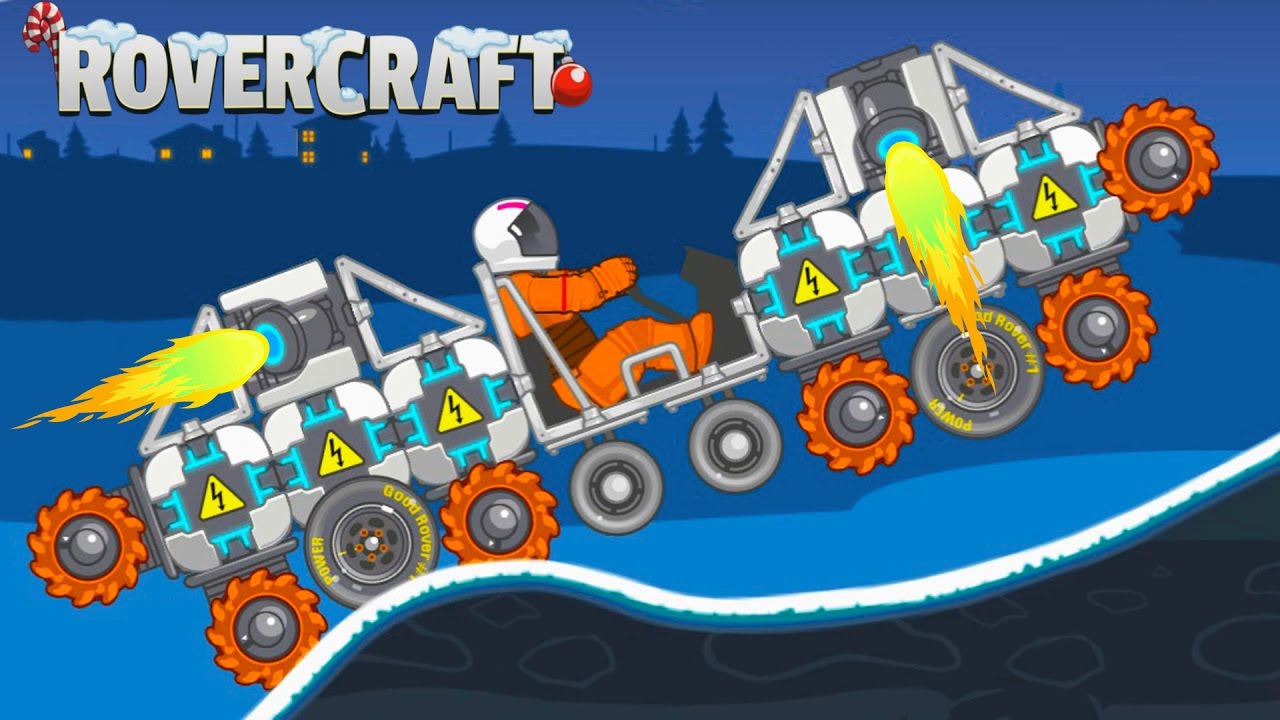 ГОНКИ на САМОДЕЛЬНЫХ машинках тачках Игра RoverCraft #2