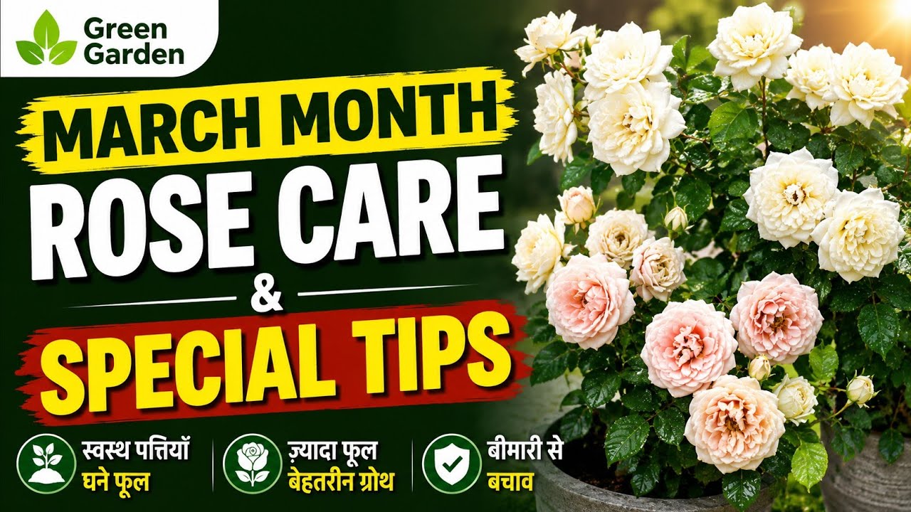 March Month Rose Care | Ye Galti Ki To Plant Bachenge Nahi