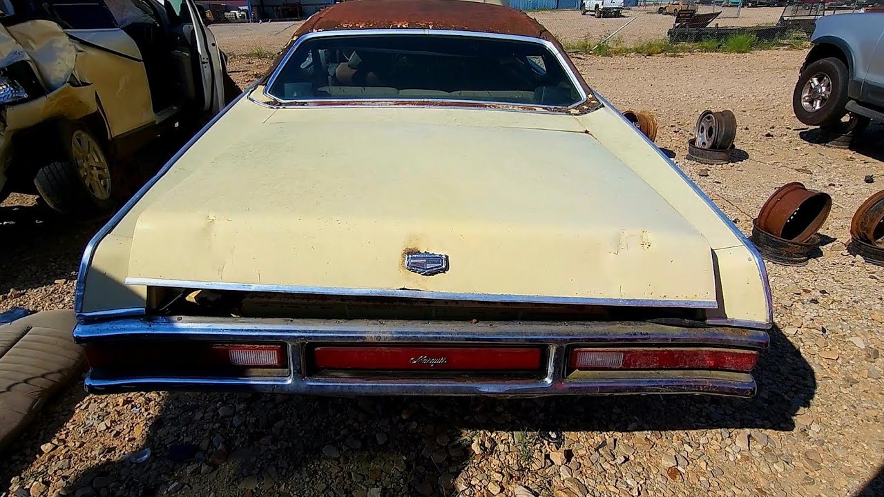 1971 Mercury Marquis Brougham Junkyard Find