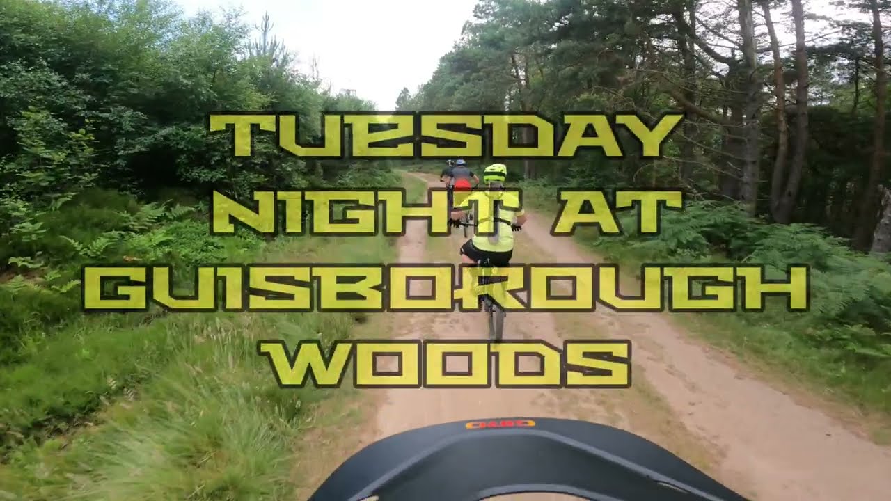 Rigid Bike Raging around Guisborough Woods