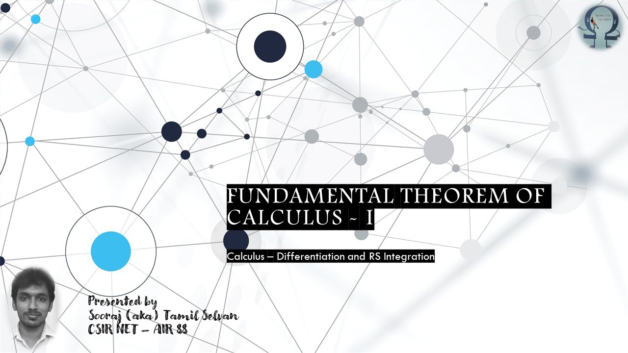 Fundamental theorem of calculus - Lec 27
