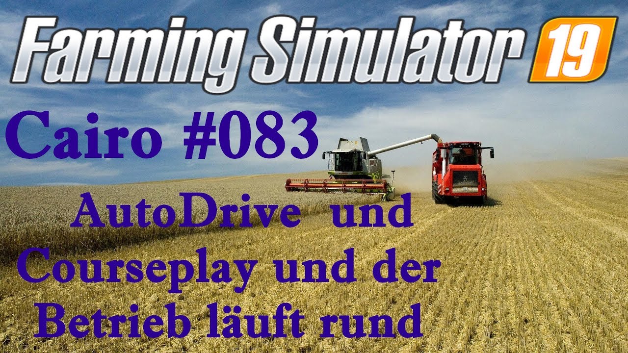🚜 Let`s play LS19 Autodrive und jetzt läuft der Betrieb rund.