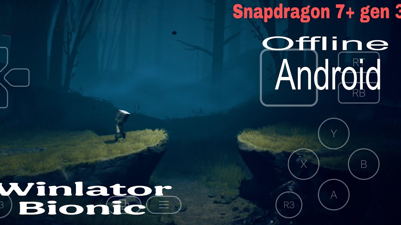 Little Nightmares 2 Gameplay on Winlator Bionic || Snapdragon 7+ gen 3 || OnePlus Nord 4