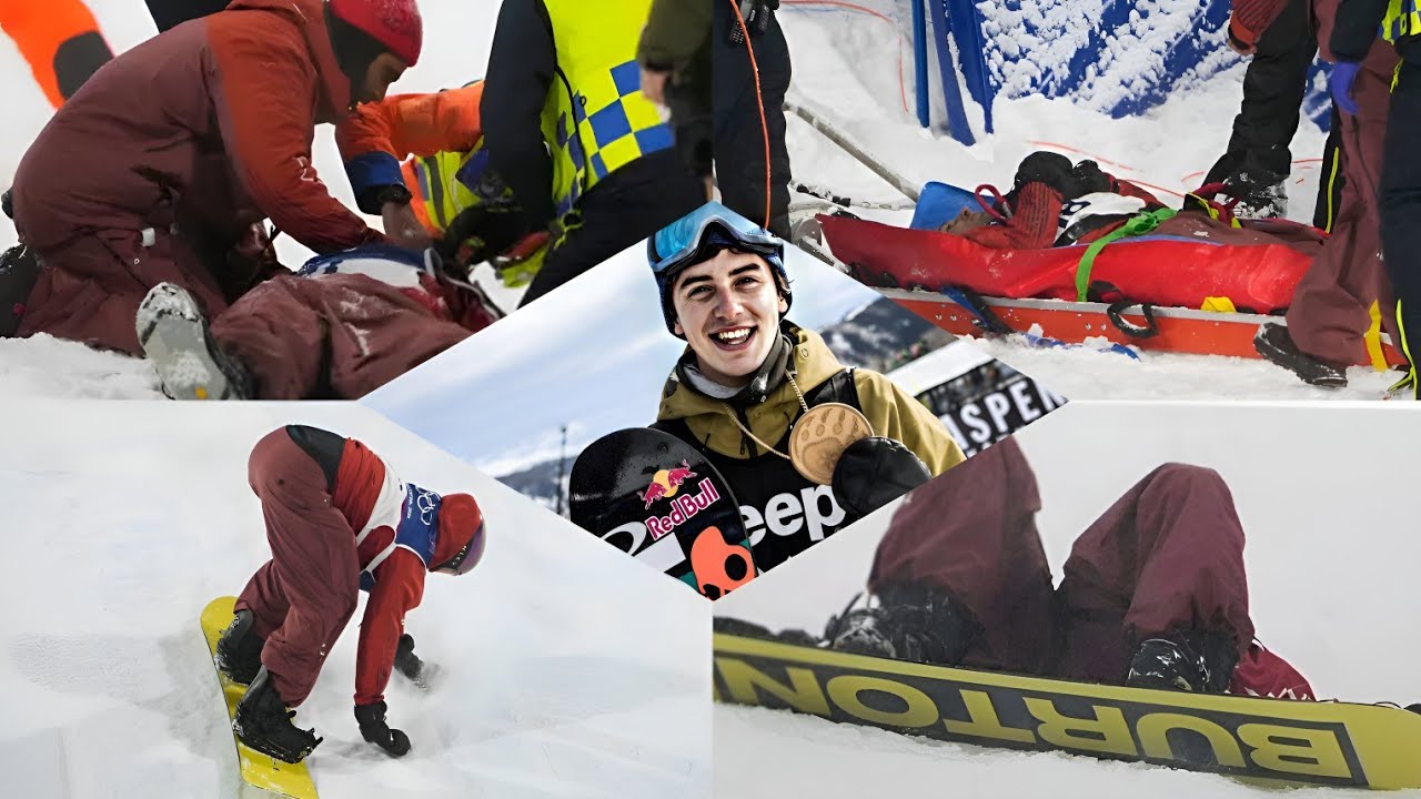 Incidente di Mark McMorris al Big Air 2026 | Incidente durante l'allenamento olimpico a Livigno |...