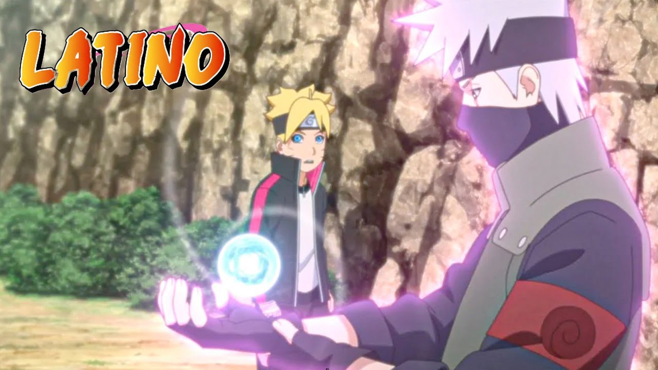 Kakashi le enseña el Rasenshuriken a Boruto – Kakashi dice que Boruto es un genio como Minato