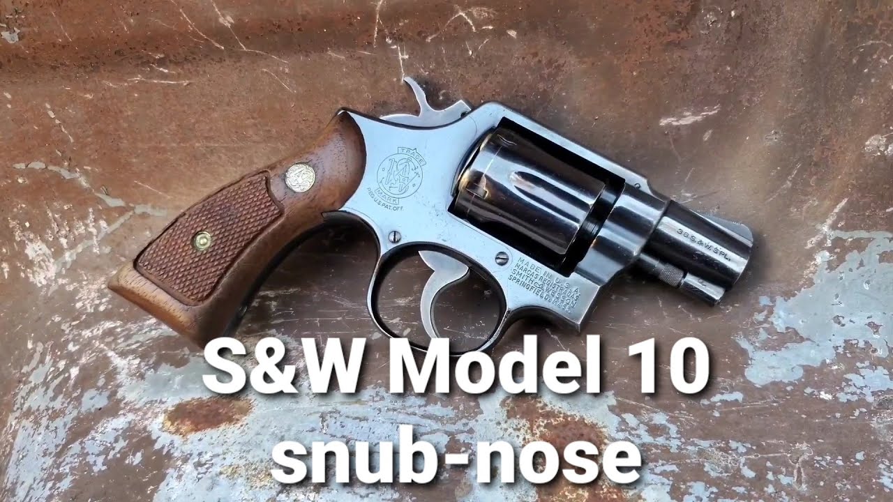 1972 Smith&Wesson Model 10-5 Snub-Nose