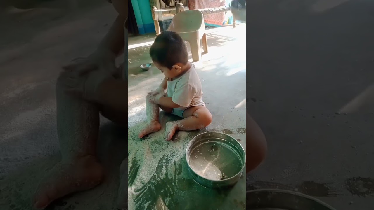Aate Ka Kya Kiya #cutebabies #trending #viralvideo