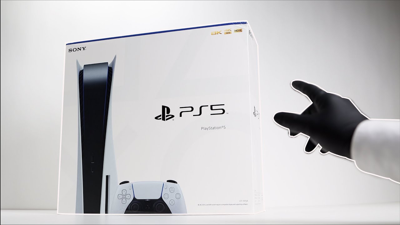 PS5 Unboxing + Launch Games | Next Gen Console | ASMR
