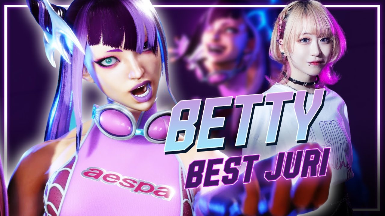 SF6 ▰ Best Juri Player《BETTY》▰ Street Fighter 6 x aespa Collab Gameplay