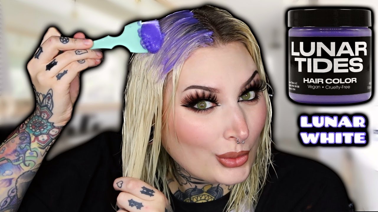 Accidentally Dyeing My Hair Purple 🦄🔮💜
