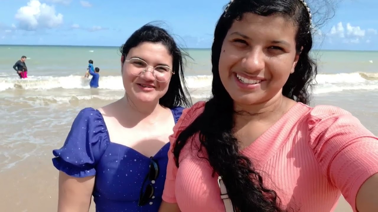 PRIMEIRO BANHO DE PRAIA DA FAMILIA RAIZ EM JOÃO PESSOA