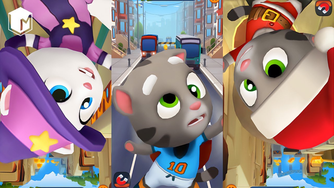 Talking Tom Gold Run - All Best Funny Fails & Falls Moments Compilation 😮😂🤣