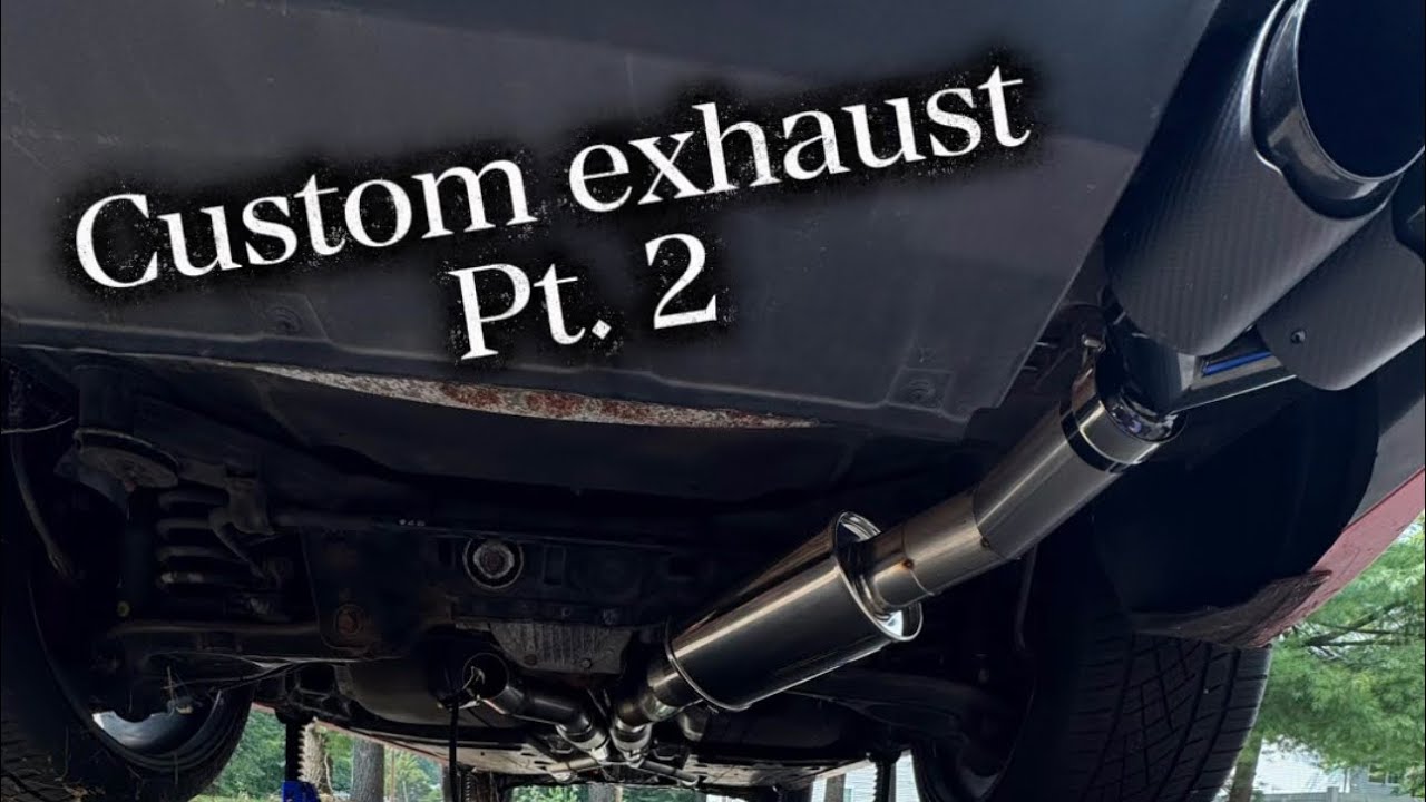 Ls Swap Genesis Coupe | custom exhaust pt.2 ‼️