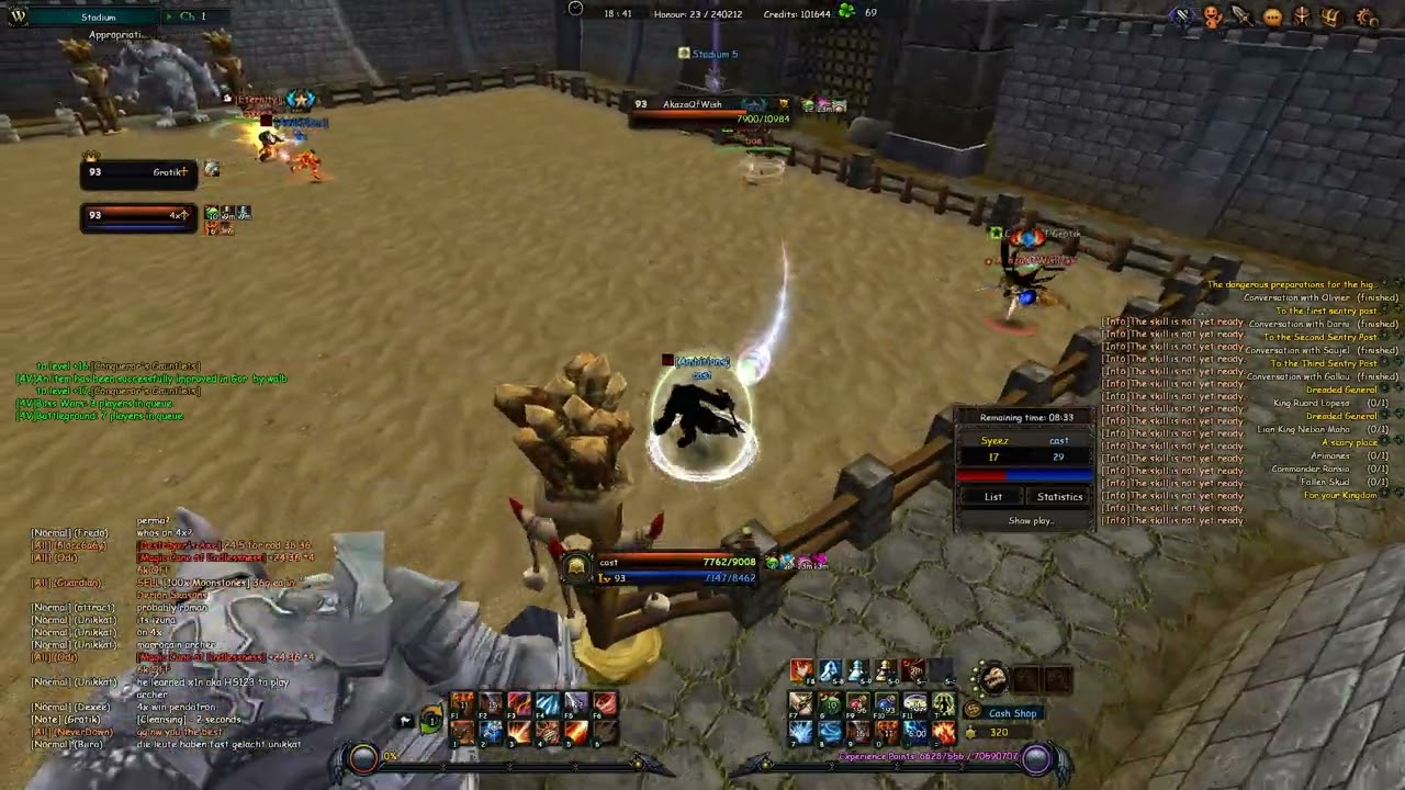 4story 4vision Falkenhain vs Syez, merit and Dio Final - Raw