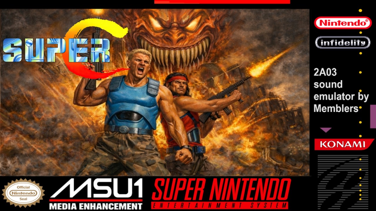 Super C SNES | Port by Infidelity | Longplay