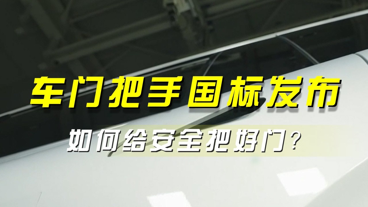 《央视财经评论》 20260203 车门把手国标发布 如何给安全把好门？ |  财经风云