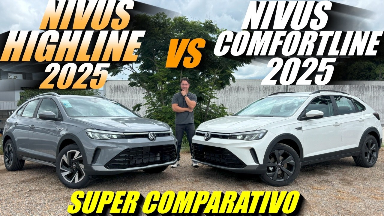 COMPARATIVO NIVUS HIGHLINE 2025 vs NIVUS COMFORTLINE 2025 | Qual o melhor Custo-Benefício?