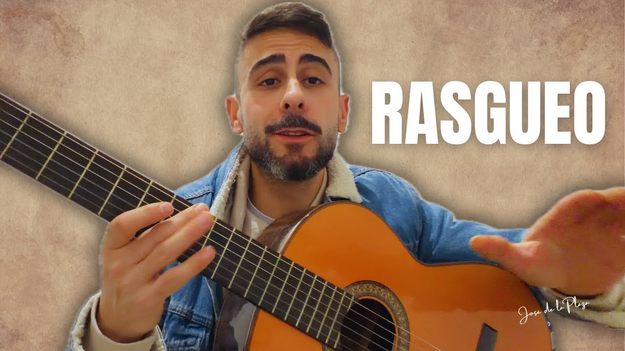 El rasgueo que uso para acompañarme en mis directos