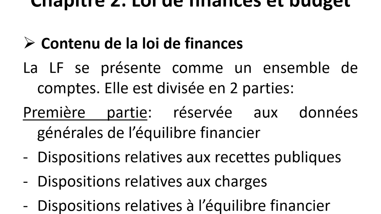 Finances Publiques 2ème partie CP3
