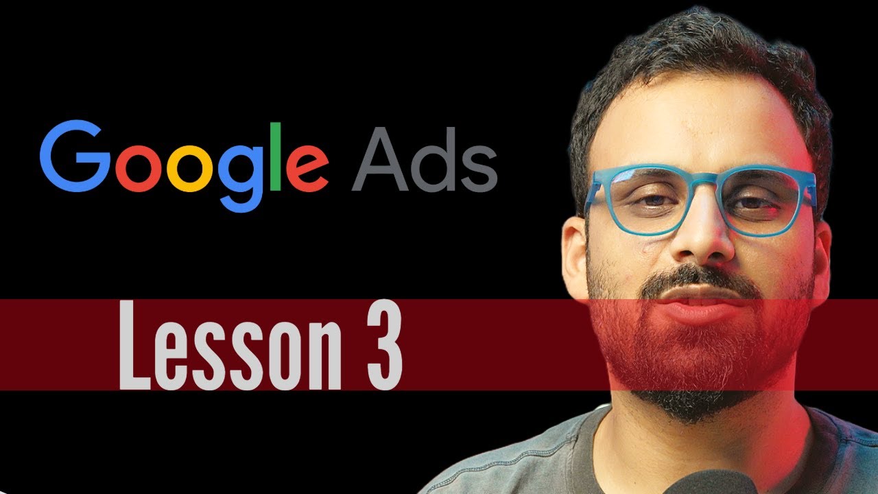 Google Ads course for beginners - Ad Account settings (Lesson 3)