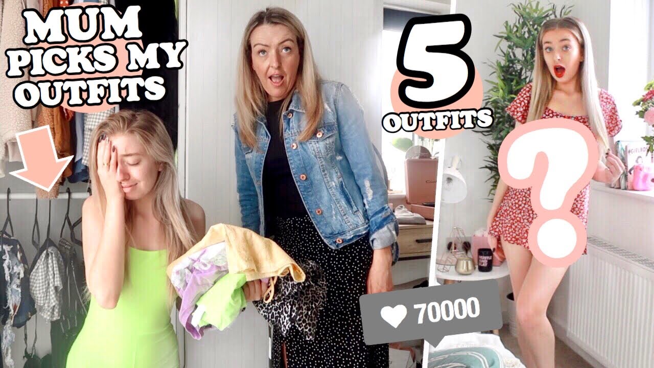 MUM CHOOSES MY OUTFITS FOR A WEEK and THIS is what happened...AD
