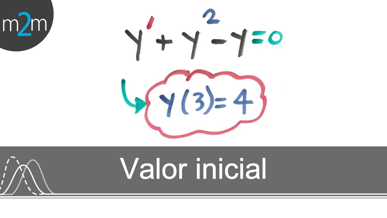 ✅ Ecuaciones Diferenciales con valor inicial │ ejercicio 2