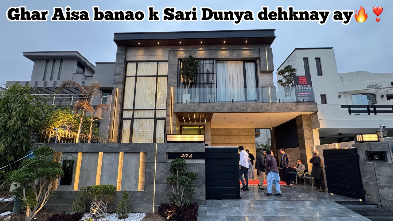 10 Marla Pakistan’s Most Beautiful Fully Furnished Branded House 🏠For Sale In DHA6 Lahore