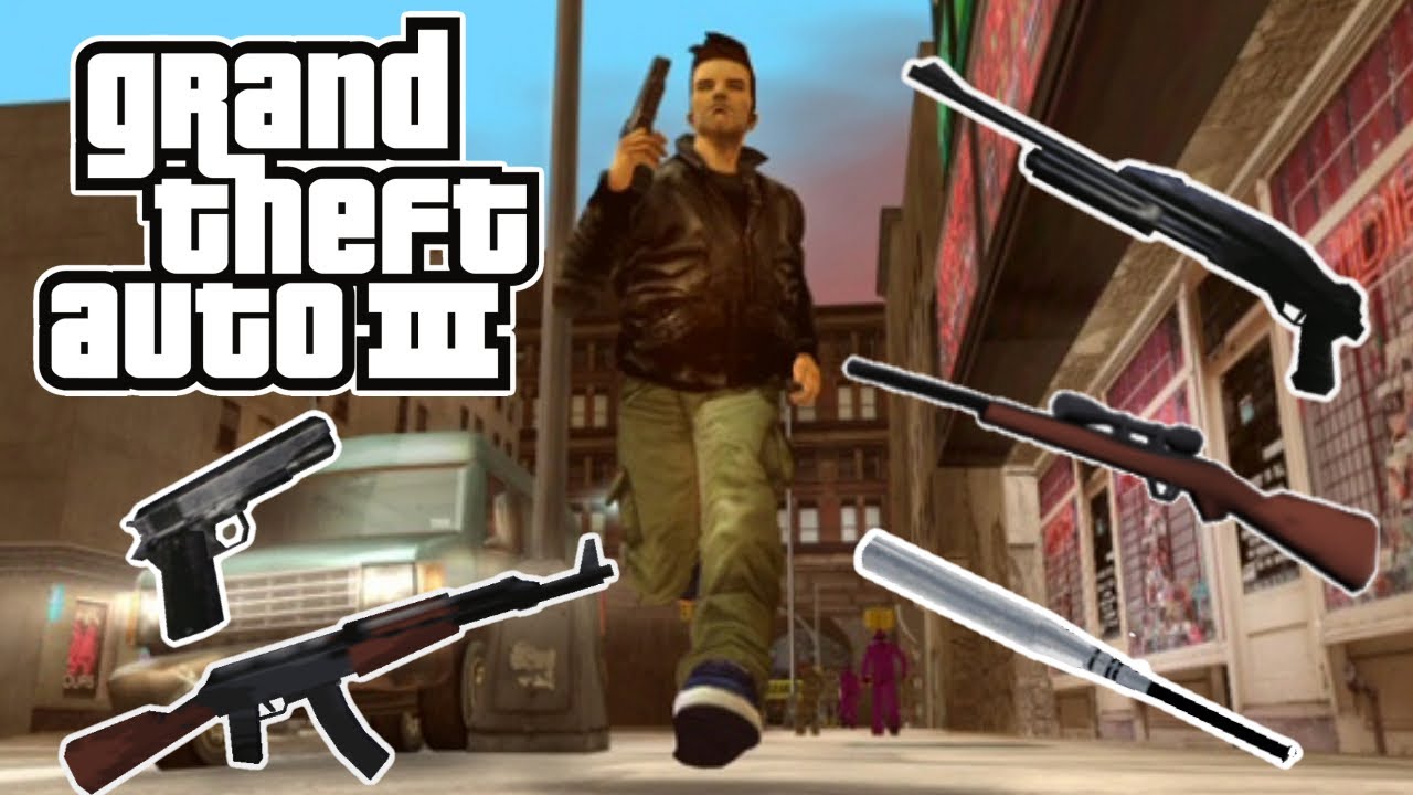 GTA 3 Localização de Todas Armas Escondidas