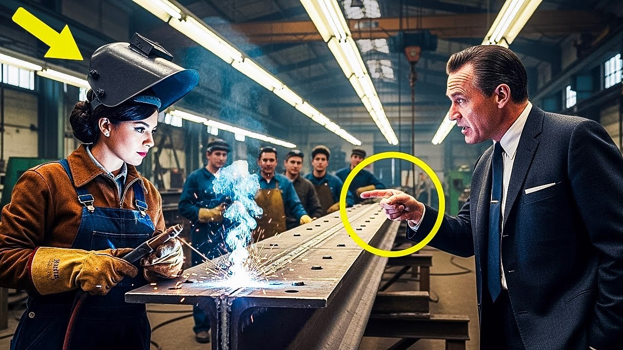“¡NO SIRVES PARA ESTE TRABAJO!” — dijo el jefe millonario… pero su soldadura salvó la empresa.