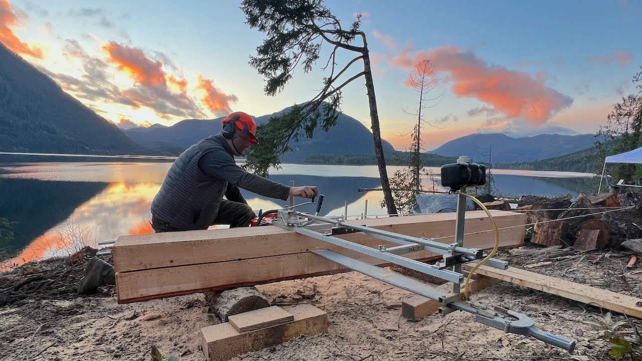 Chainsaw Milling Timbers In Paradise!!!