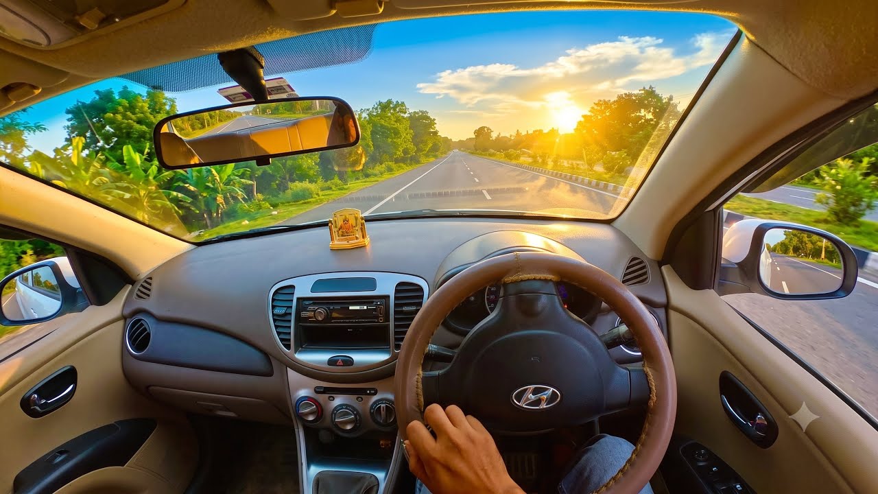 POV Drive From Village to City | Scenic Drive 🇮🇳 | ASMR Driving | Road Whisper