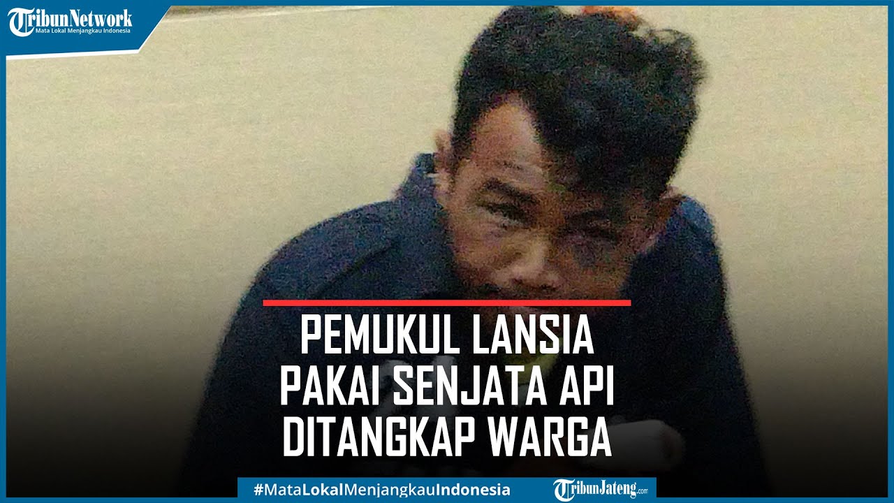 Kriminal Ganda, Pelaku Pemukulan Lansia Pakai Senpi di Semarang Dibekuk Warga Saat Curi Motor