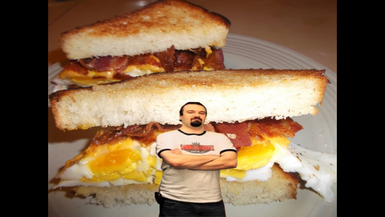 Poorly Cookin' w/ the King Episode 4 More Bacon egg and cheese (Reupload)