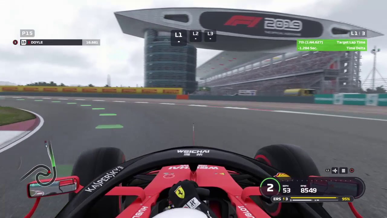 F1 2019: Assisting Development Trophy