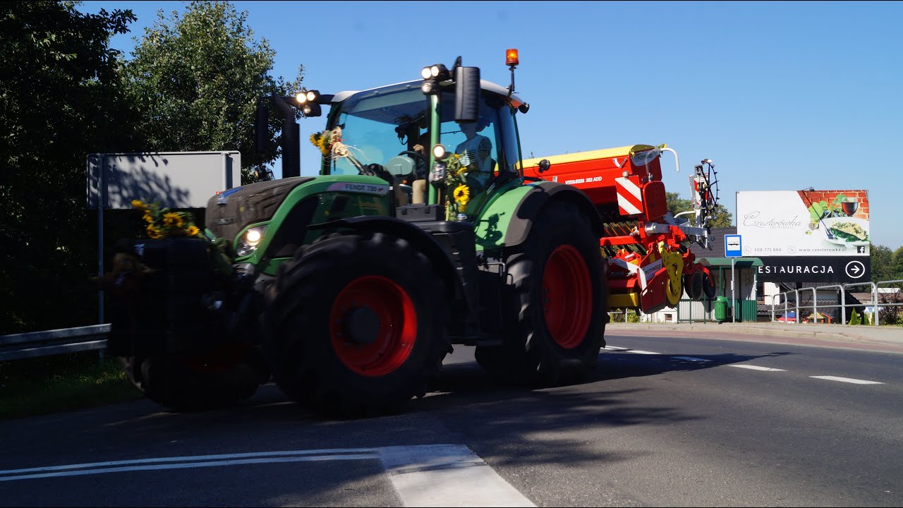 Dożynki w Bulowicach 2016! PARADA CIĄGNIKÓW