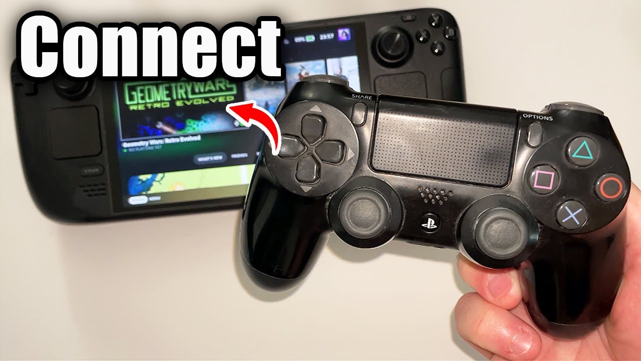 How To Connect PS4 Controller To Steam Deck - Easy Guide