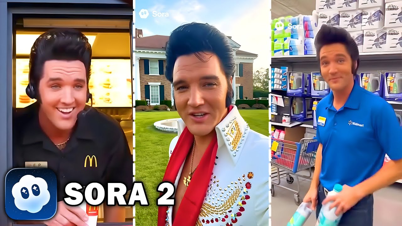 SORA 2 AI But Every Video is ELVIS PRESLEY