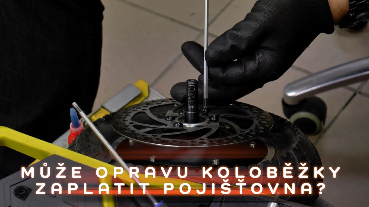 Může opravu koloběžky zaplatit pojišťovna?