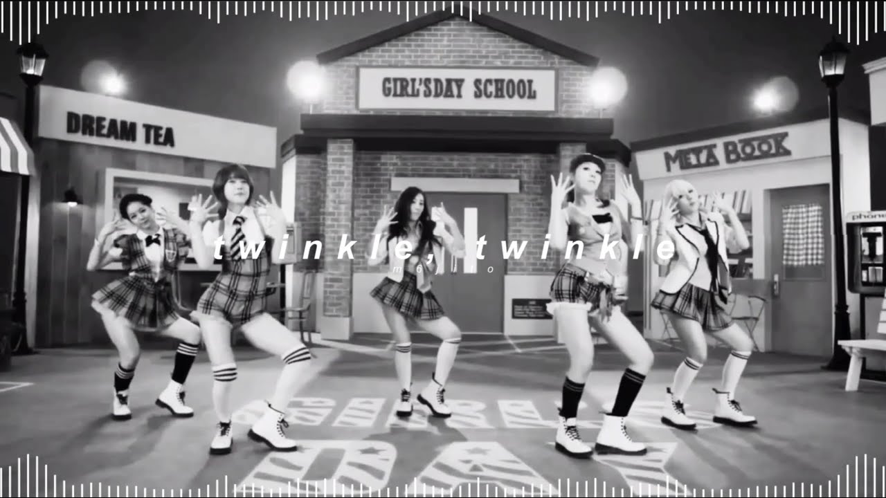 girls’ day - 반짝반짝 (twinkle, twinkle) ( 𝘀𝗹𝗼𝘄𝗲𝗱 + 𝗿𝗲𝘃𝗲𝗿𝗯 )